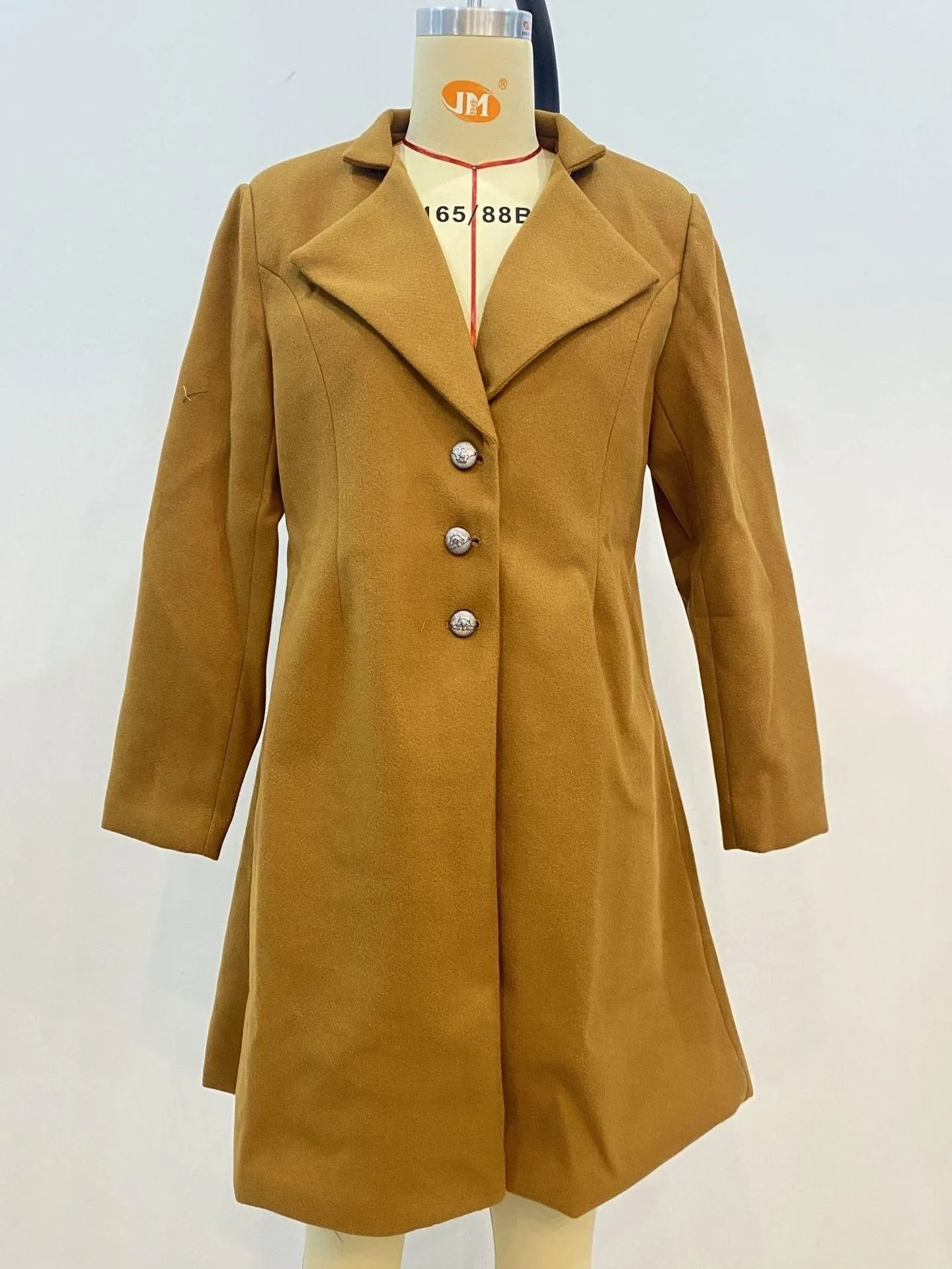 Women Woolen Autumn Elegant Blazer