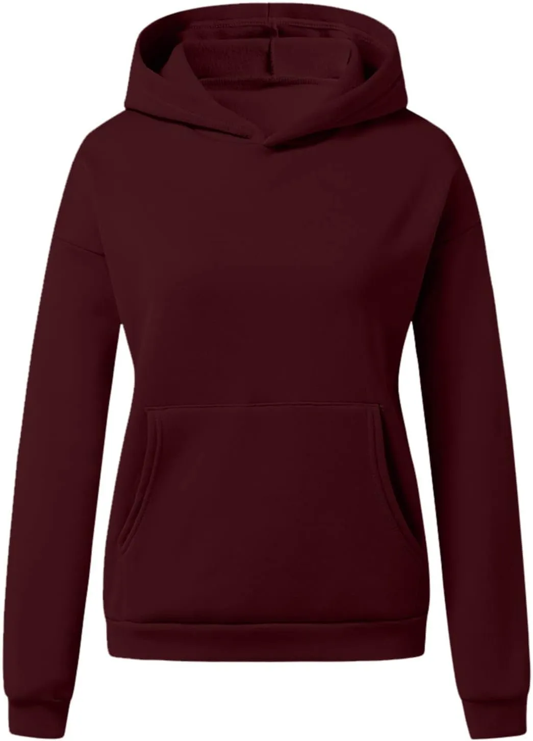 Women Y2k Hoodies Casual Oversized Sweatshirt Loose Pullover Long Sleeve Lightweight Fleece Fashion Comfy Fall Tops