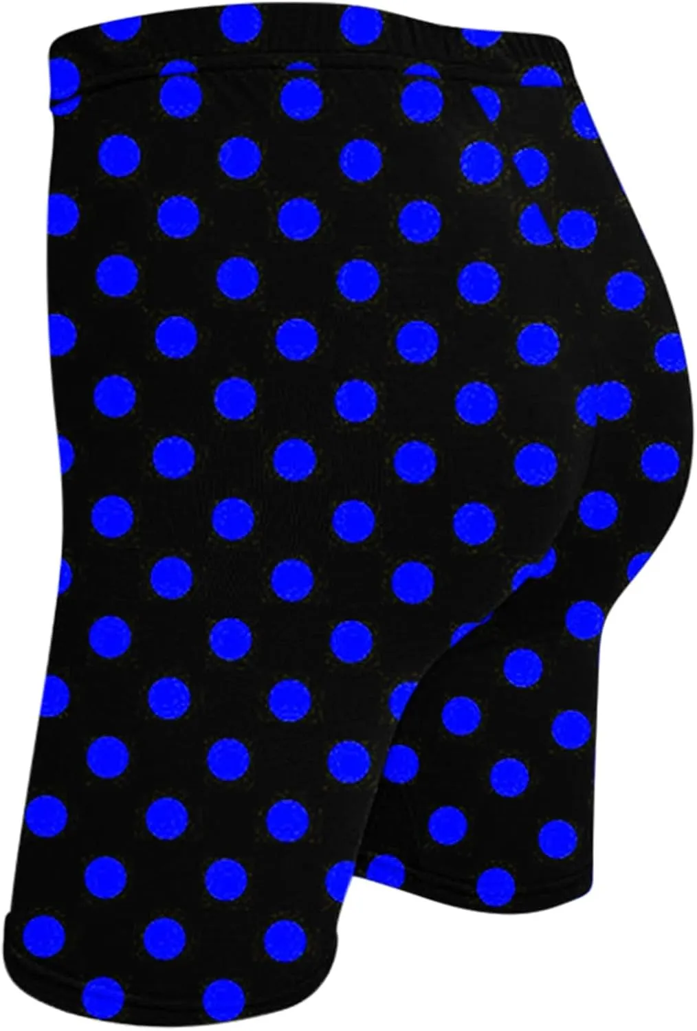 Women's Beach Shorts Casual Summer Polka Dot Print Leggings High Waist Stretchy Everyday Wear Comfortable Pants 2025