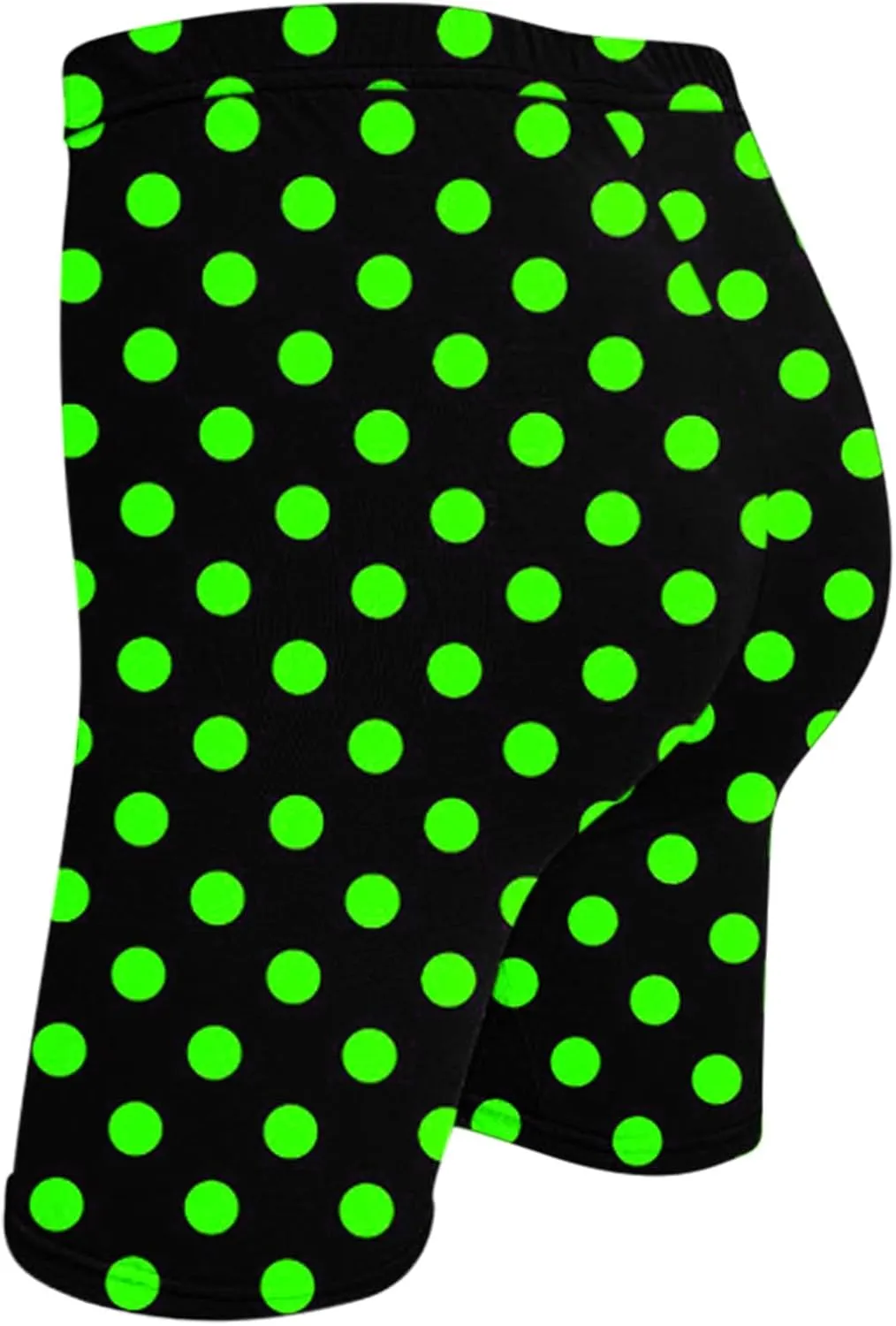 Women's Beach Shorts Casual Summer Polka Dot Print Leggings High Waist Stretchy Everyday Wear Comfortable Pants 2025