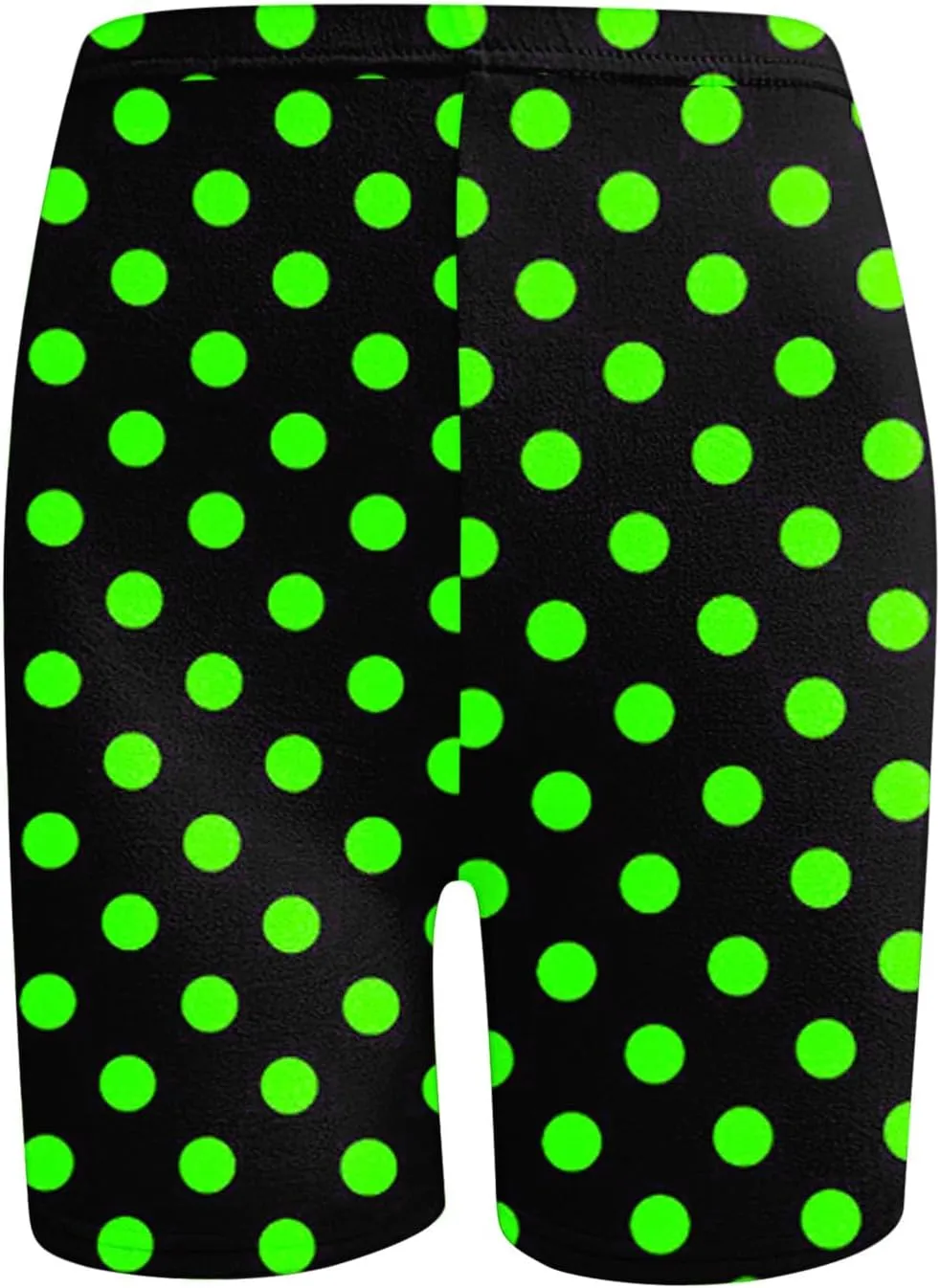 Women's Beach Shorts Casual Summer Polka Dot Print Leggings High Waist Stretchy Everyday Wear Comfortable Pants 2025