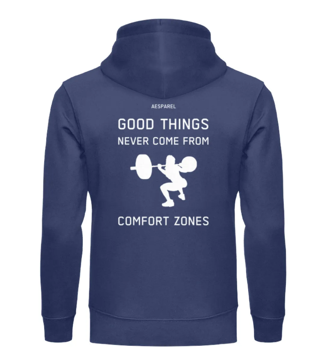 WOMEN'S HOODIE "NO COMFORT ZONES"