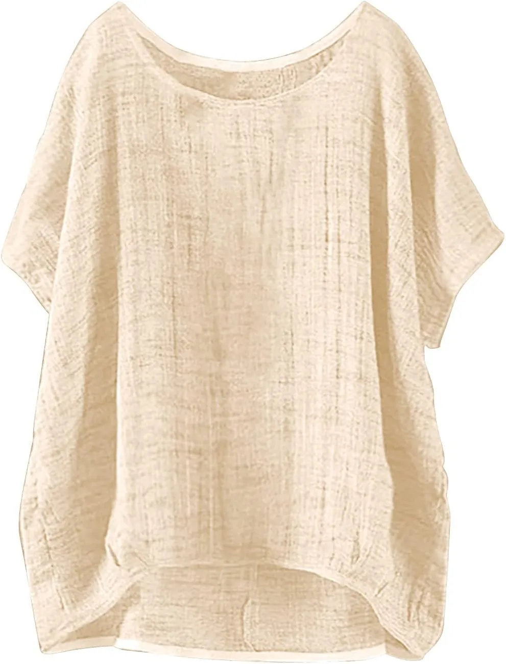Womens Linen Tops V Neck Beach Cotton Top Cotton Womens Short Sleeve Shirts V Neck Collared Down Blouse Oversized