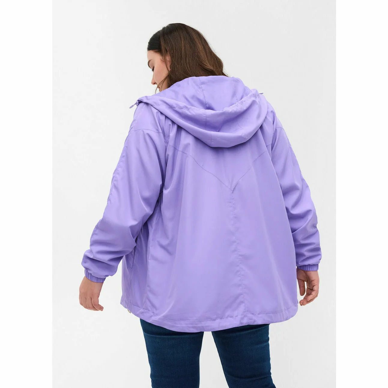 Zizzi Lightweight Jacket in Lilac