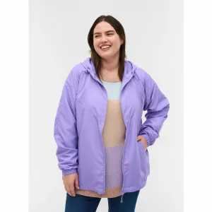 Zizzi Lightweight Jacket in Lilac